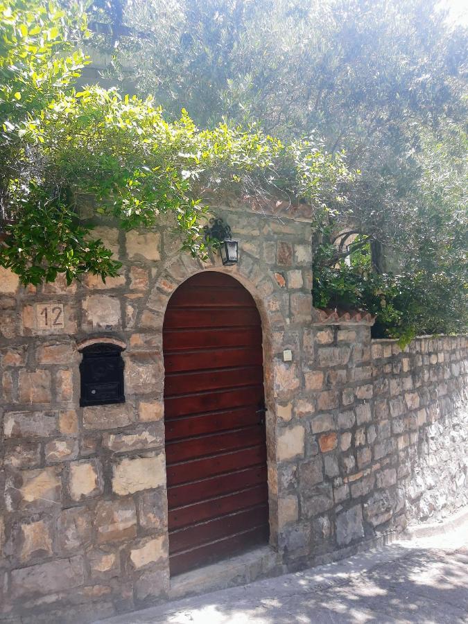 Sea-Side Old Stone Villa With A Private Garden Budva Exteriör bild