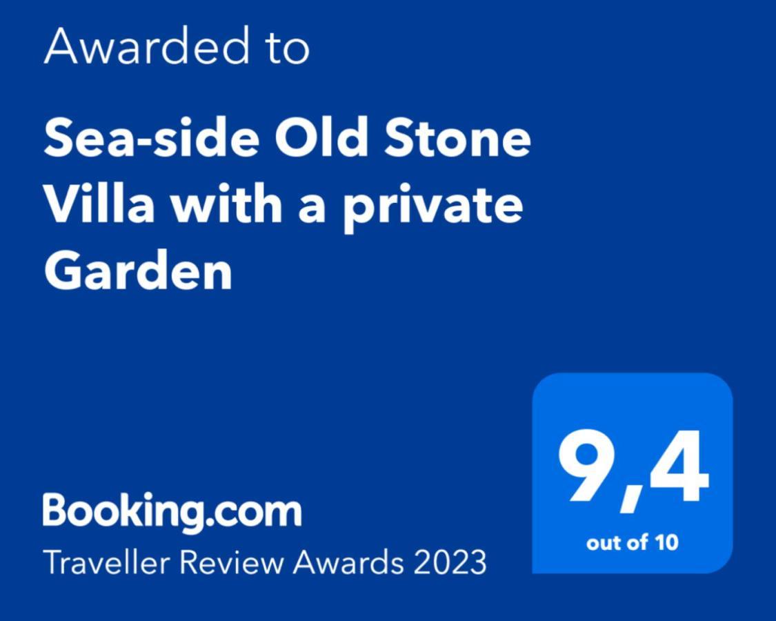 Sea-Side Old Stone Villa With A Private Garden Budva Exteriör bild